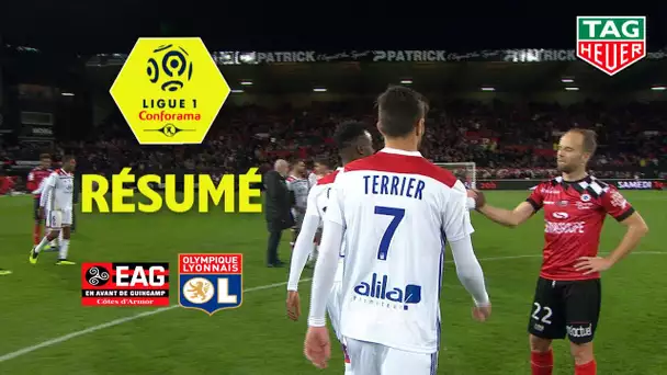 EA Guingamp - Olympique Lyonnais ( 2-4 ) - Résumé - (EAG - OL) / 2018-19