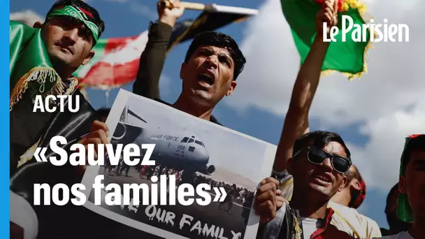 «Agissez maintenant !» : le cri d'Afghans lors d'une manifestation à Paris
