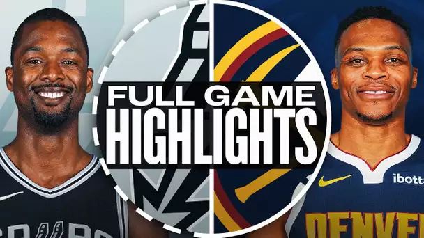SPURS at NUGGETS | FULL GAME HIGHLIGHTS | April 2, 2025