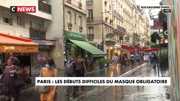Masque obligatoire : la confusion règne à Paris