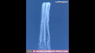 Patrouille de France : une nouvelle chorégraphie présentée à Salon