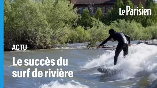 Le surf de rivière, la tendance qui monte dans le Montana