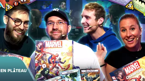 On incarne les célèbres héros de chez Marvel 🤩 - Marvel Champions | En Plateau