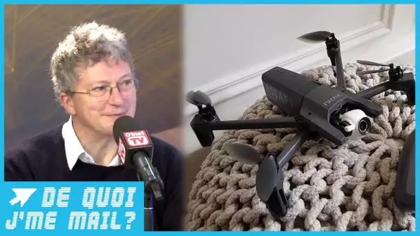 Henri Seydoux nous présente Anafi le nouveau drone de Parrot  DQJMM (1/2)