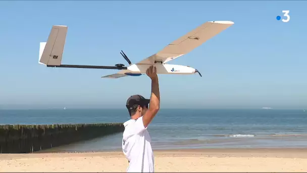 Un drone solaire traverse la Manche.