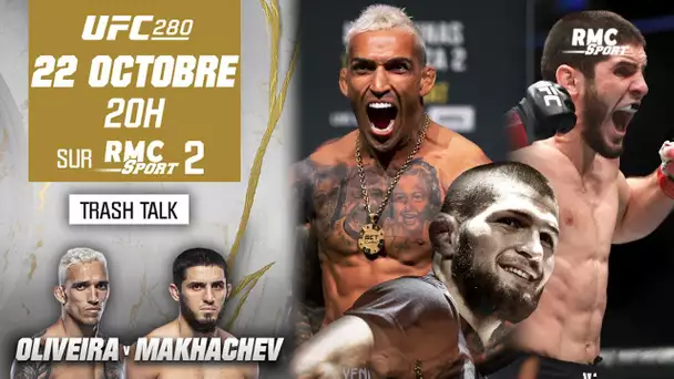 UFC 280 : Séquence trash-talk entre Oliveira et Makhachev (avec Khabib impliqué)