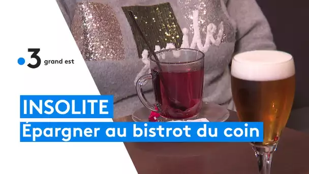 Insolite : épargner en allant au café du coin