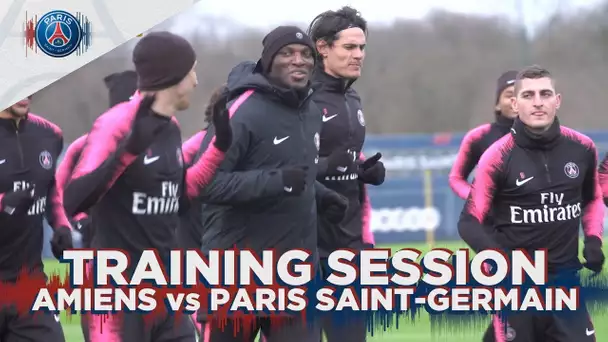 TRAINING SESSION AMIENS vs PARIS SAINT-GERMAIN