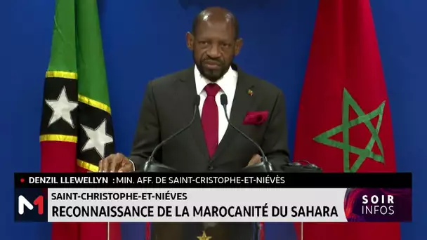 Saint-Christophe-Et-Niéves: Reconnaissance de la marocanité du Sahara