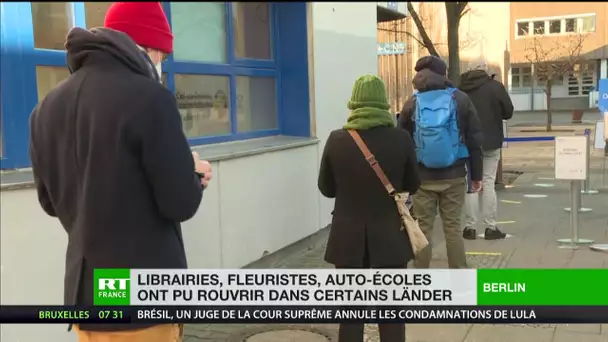 Allemagne : librairies, fleuristes et auto-écoles ont pu rouvrir dans certains Länder