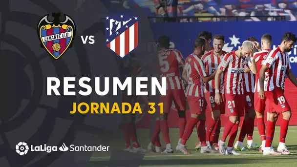 Resumen de Levante UD vs Atlético de Madrid (0-1)
