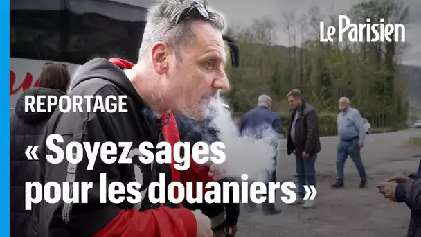 Dans l'autocar pour Andorre des accros à la clope