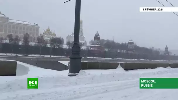 Russie : le général Hiver couvre Moscou de neige