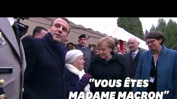 "Je suis la chancelière allemande": cette centenaire a confondu Merkel avec "Mme Macron"