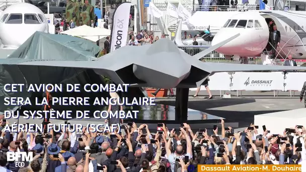 Le futur avion de combat européen dévoilé au Bourget