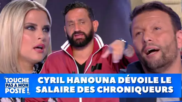 Cyril Hanouna dévoile le salaire des chroniqueurs