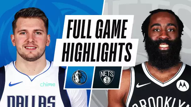 MAVERICKS at NETS | FULL GAME HIGHLIGHTS | February 27, 2021