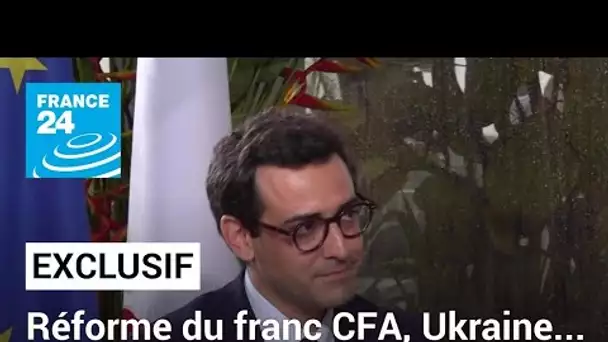 "Ce n'est pas à la France d'avoir un avis sur la réforme du franc CFA", estime Stéphane Séjourné