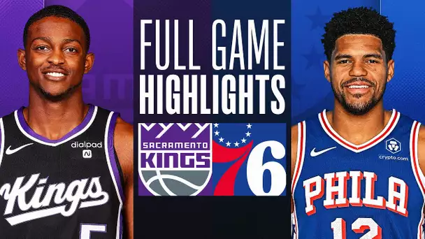 KINGS at 76ERS | FULL GAME HIGHLIGHTS | January 12, 2024