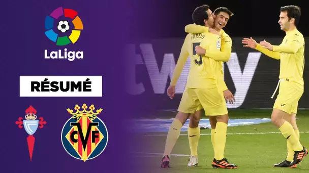 Résumé : 4 buts en 30 minutes et un carton pour Villarreal à Vigo