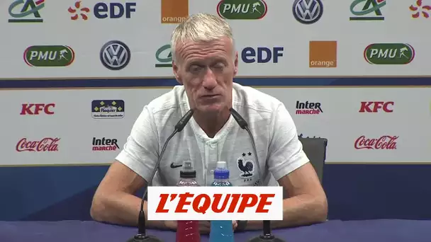 Deschamps «Logique qu'Umtiti revienne» - Foot - Bleus