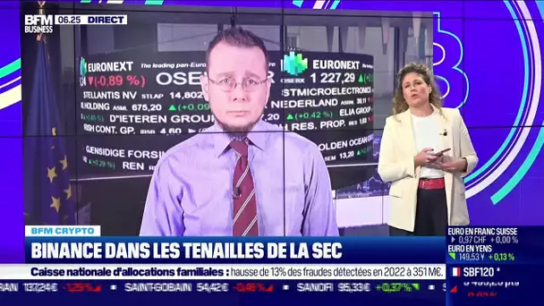 BFM Crypto: Binance dans les tenailles de la Sec