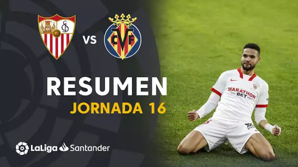 Resumen de Sevilla FC vs Villarreal CF (2-0)