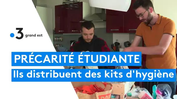 Des kits de produits d'hygiène pour lutter contre la précarité étudiante