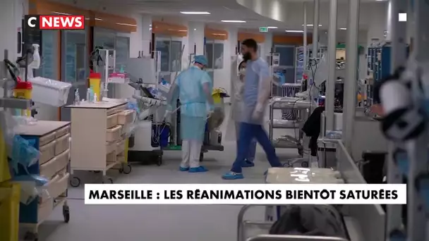 Coronavirus : à Marseille, les services de réanimation bientôt saturés