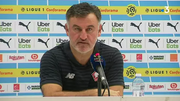 Galtier (LOSC) : “Je crois qu'on va être au bêtisier du 31 décembre...”