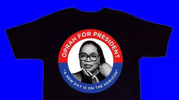 Des goodies pour la campagne présidentielle d’Oprah Winfrey déjà vendus aux USA