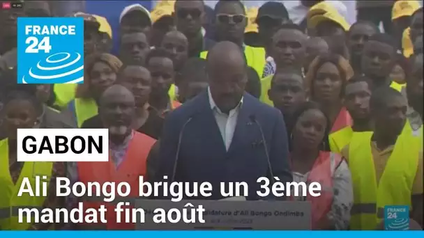 Présidentielle au Gabon : Ali Bongo brigue un troisième mandat fin août • FRANCE 24
