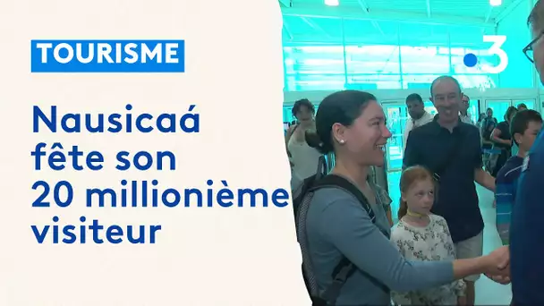Nausicaá fête son 20 millionième visiteur