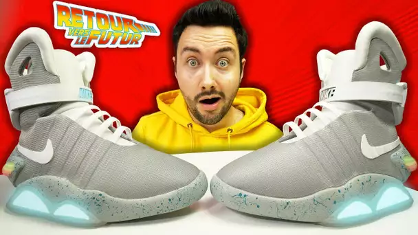 Les Baskets du Futur à 100000€ Autolaçantes ? (Répliques Nike Mag)