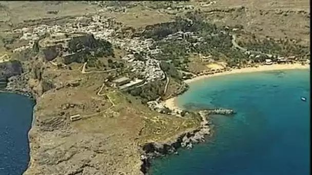 Rhodes-Grèce : Lindos