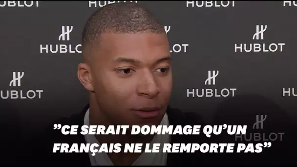 Ballon d'or 2018: Kylian Mbappé croit en ses chances