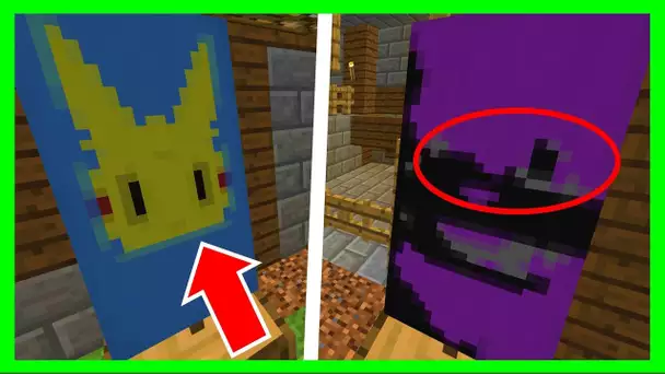 TOP 10 DES BANNIERES MINECRAFT (Pikachu, dragon...)