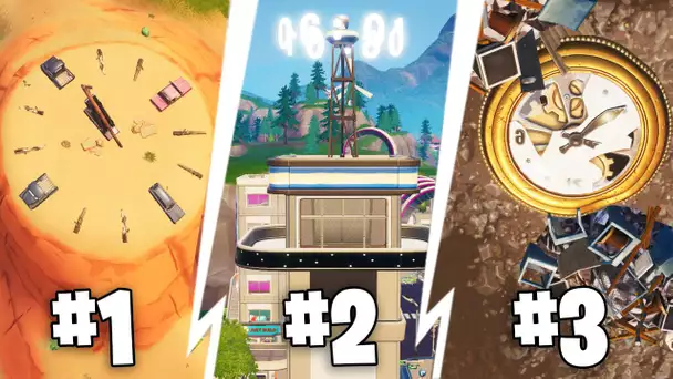 TROUVEZ LES 3 HORLOGES A VISITER SUR FORTNITE ! (DEFIS SEMAINE 8)