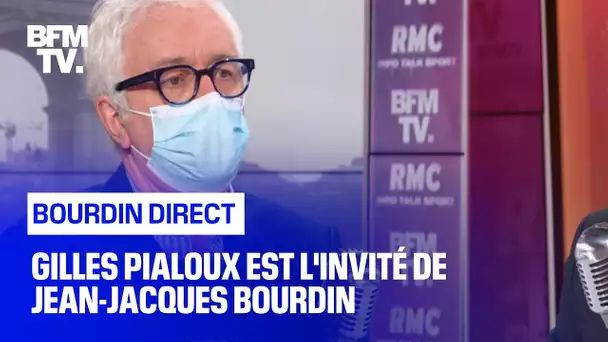 Gilles Pialoux face à Jean-Jacques Bourdin en direct