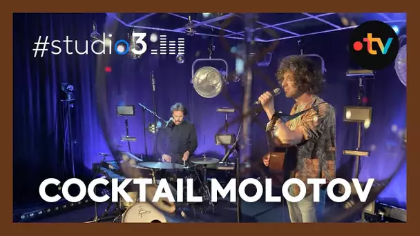 Studio3. Matt Low interprète "Cocktail Molotov"