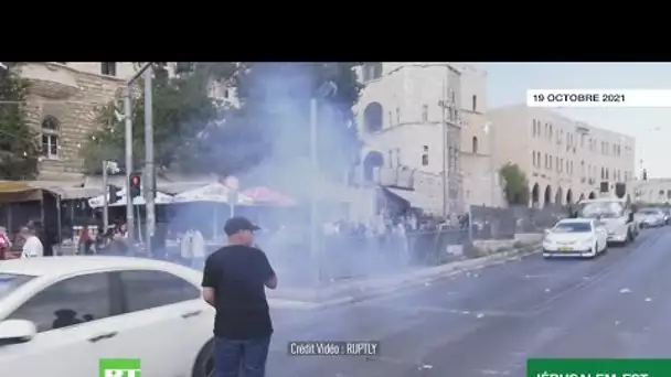 Jérusalem-Est : la police israélienne disperse des manifestants palestiniens, plusieurs arrestations