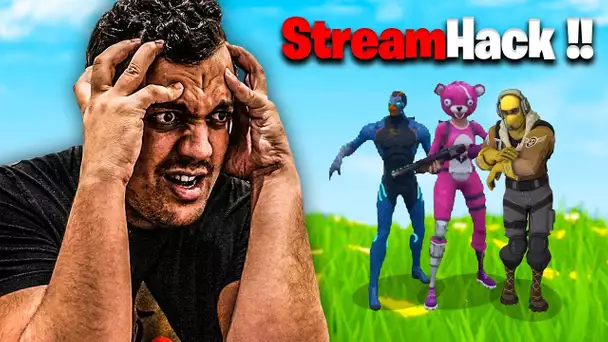 JE ME SUIS FAIT BANNIR DE FORTNITE A CAUSE DES STREAMHACKERS !!