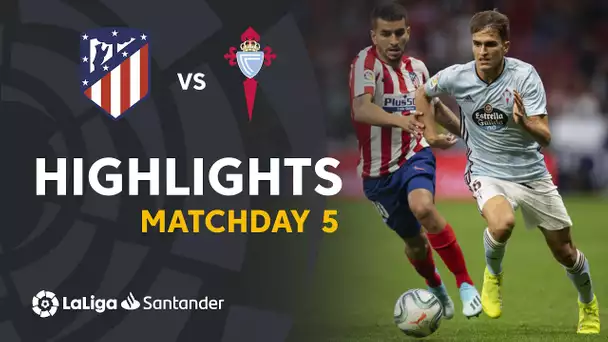 Highlights Atletico Madrid vs RC Celta (0-0)
