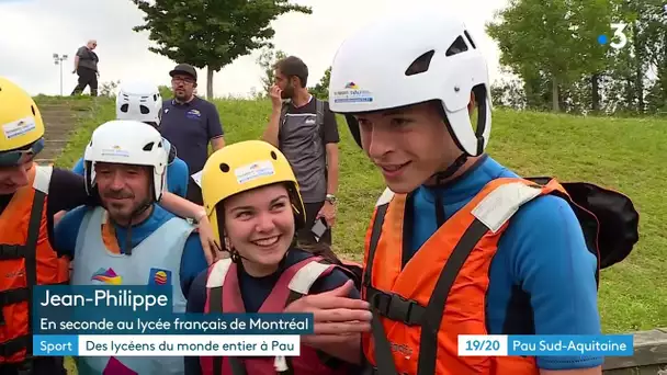 Béarn : les Journées Internationales de la Jeunesse au stade d'eaux vives de Pau