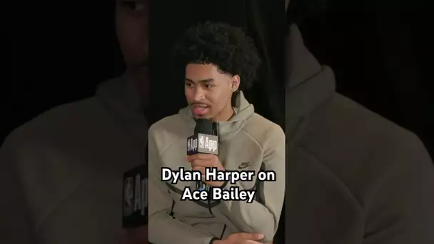 Dylan Harper talks about his former teammate at Rutgers, Ace Bailey