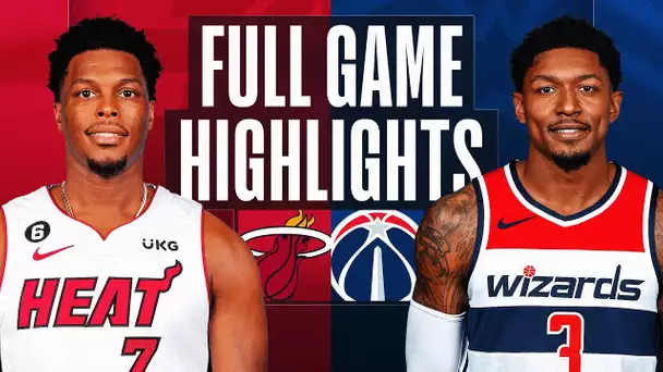 HEAT at WIZARDS | NBA FULL GAME HIGHLIGHTS | November 18, 2022