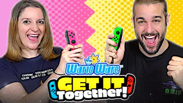 ON JOUE AU NOUVEAU JEU NINTENDO SWITCH : WARIOWARE GET IT TOGETHER !