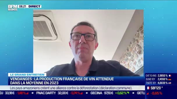 Jean-Marie Fabre (Vigneron) : Changement climatique, les vendanges pas affectées ?