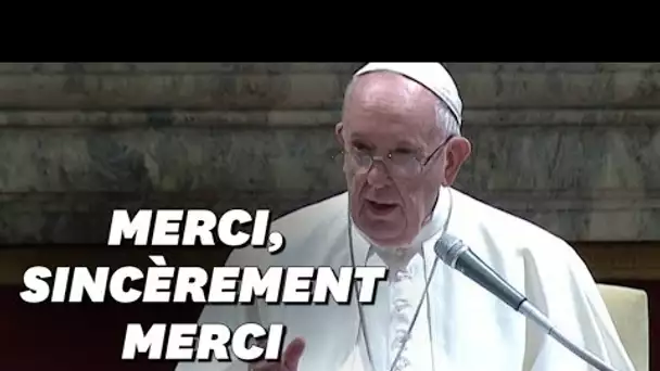 Vatican: pour sa première audience post-covid-19, le pape parle aux soignants de Lombardie et les r