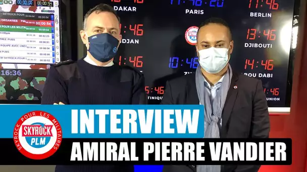 Interview du chef d'Etat-major de la Marine Pierre VANDIER  #SkyrockPLM